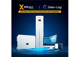 SolaX Power и Solar-Log объединяются, чтобы обеспечить лучшее управление энергией