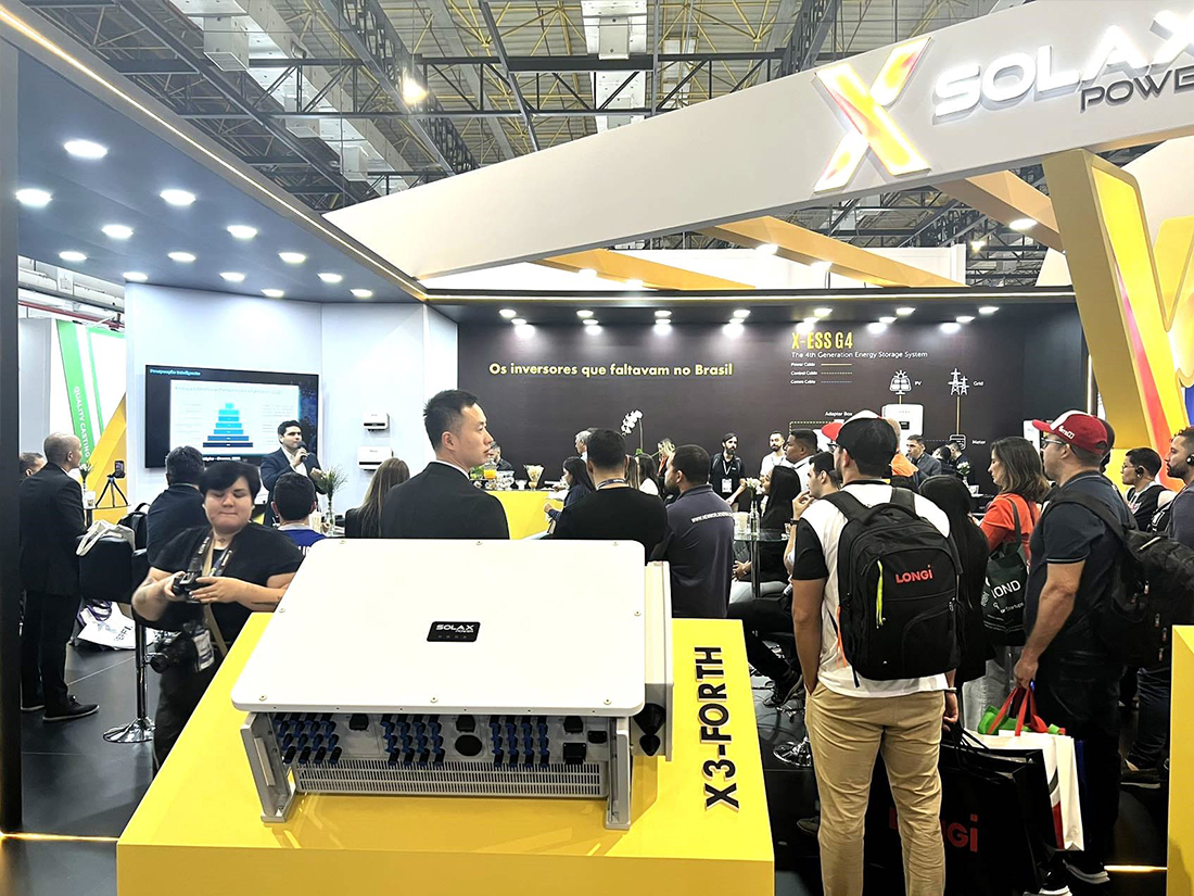 Intersolar South America– SolaX Fuels Brazil's Transition to Clean Energy